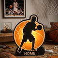🏀 Luminária Basketball Masculino - Design Exclusivo Personalizável!