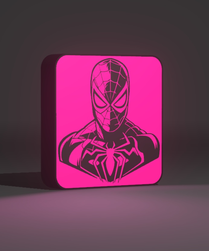 🛡️ Luminária Edição Especial Heróis - Personalizável!