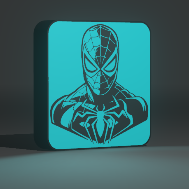 🛡️ Luminária Edição Especial Heróis - Personalizável!