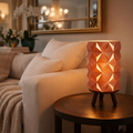 Candeeiro Polígono Gold – Design Geométrico!