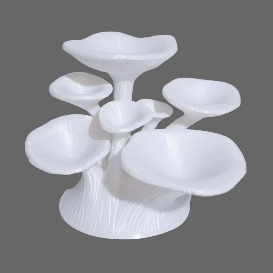 Árvore Porta-Joias 3D Branco