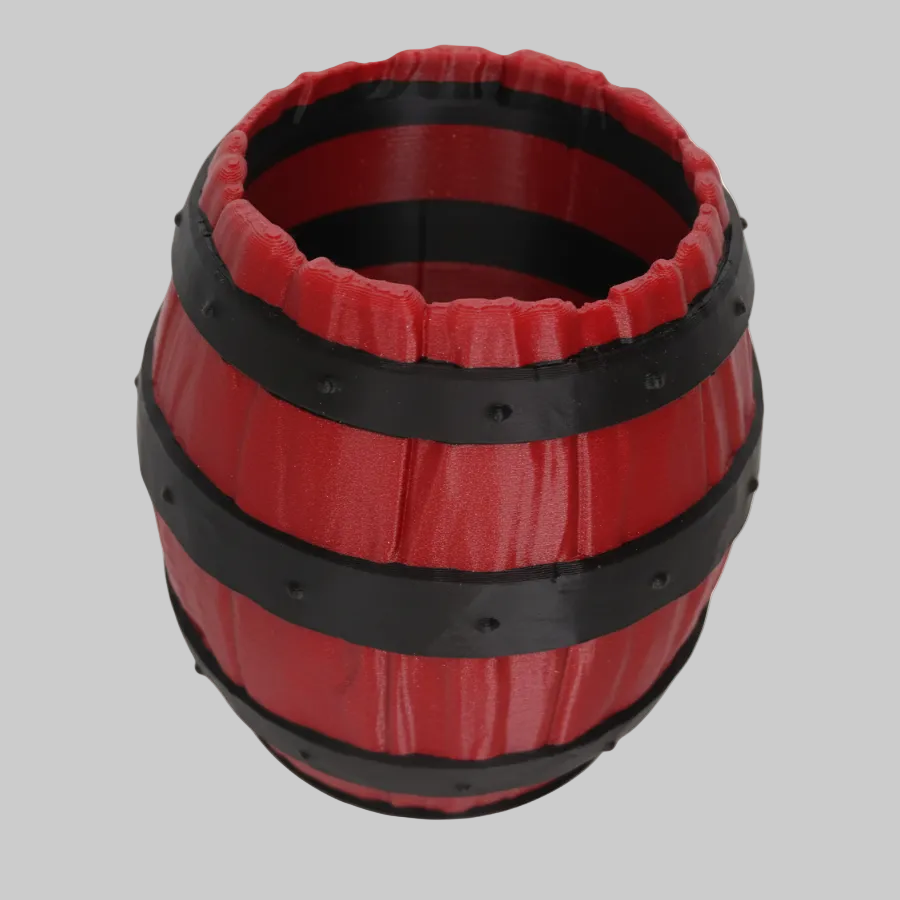 Barril Pirata - Vermelho