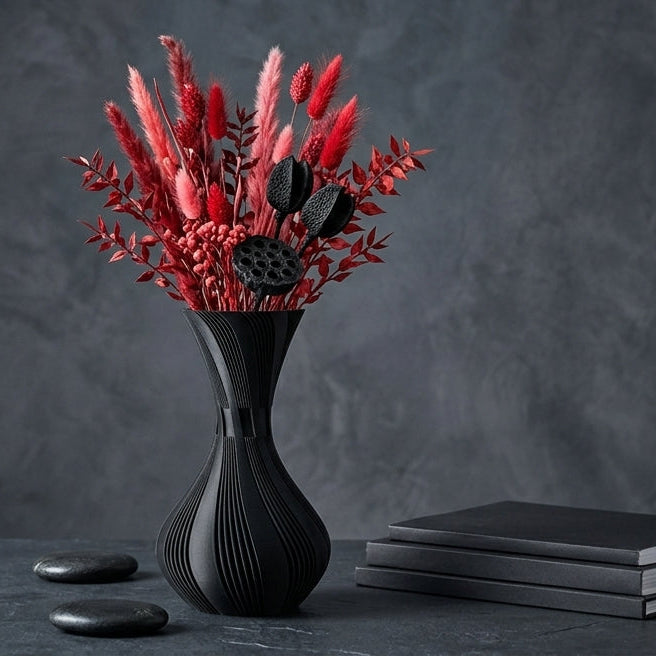 Vaso Decorativo Espiral | Design Escultural